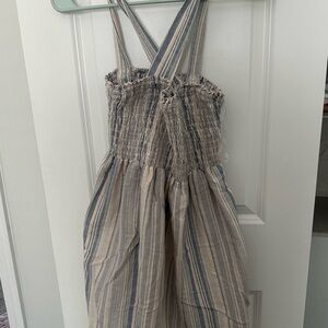 American Eagle stripped multi color summer dress